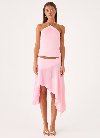 Klose Midi Skirt - Pink