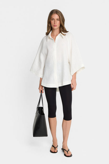 Miss Costa Off-White Shirt