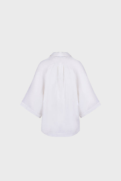 Miss Costa Off-White Shirt