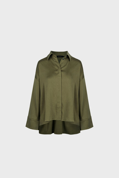 Miss Suri Olive Shirt