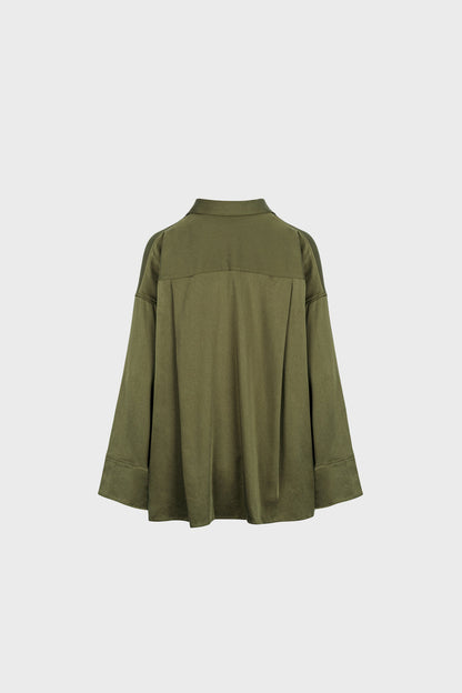 Miss Suri Olive Shirt