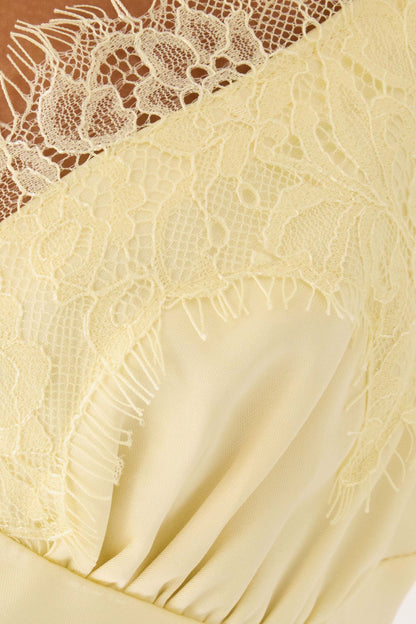 Lisette Midi Dress - Yellow