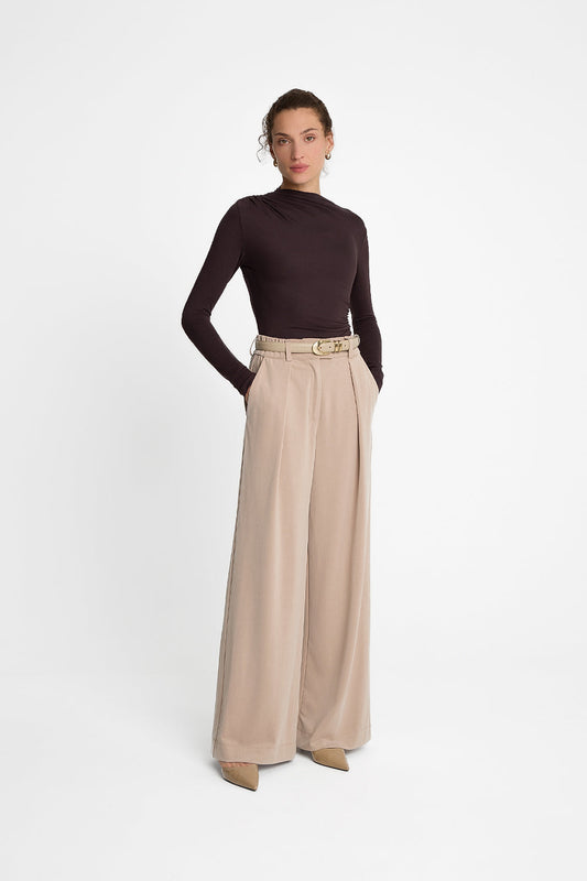 Longsleeve Miss Sculptural Chocolate