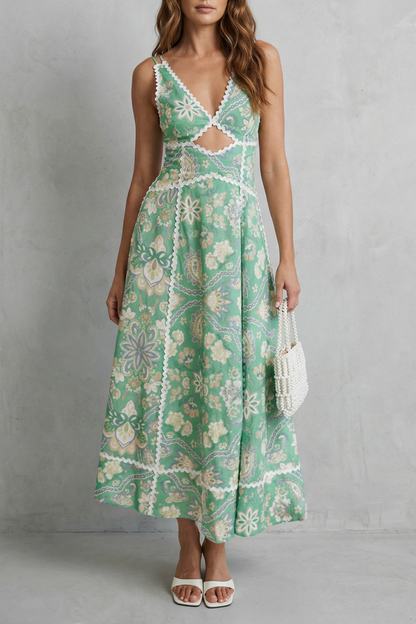Luminara – Artistic cutout elegance – Maxi dress