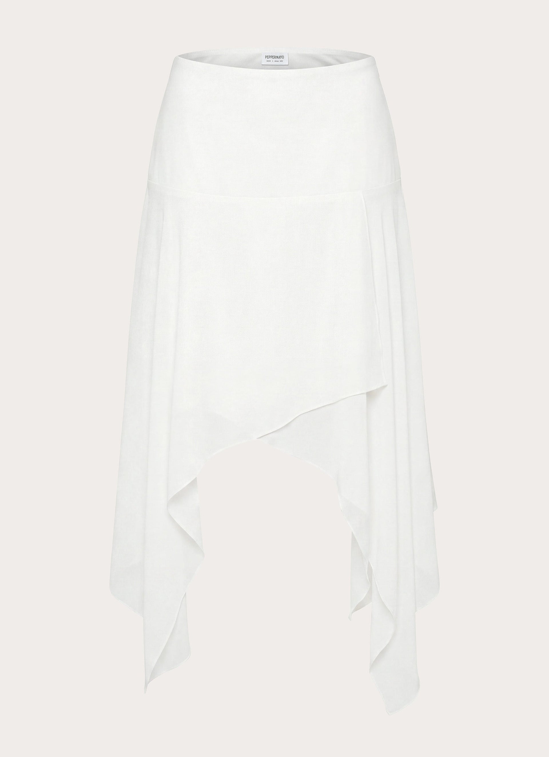 Madi Midi Skirt - White