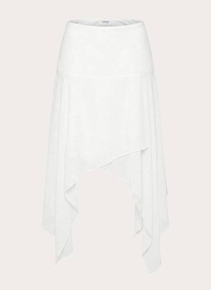 Madi Midi Skirt - White