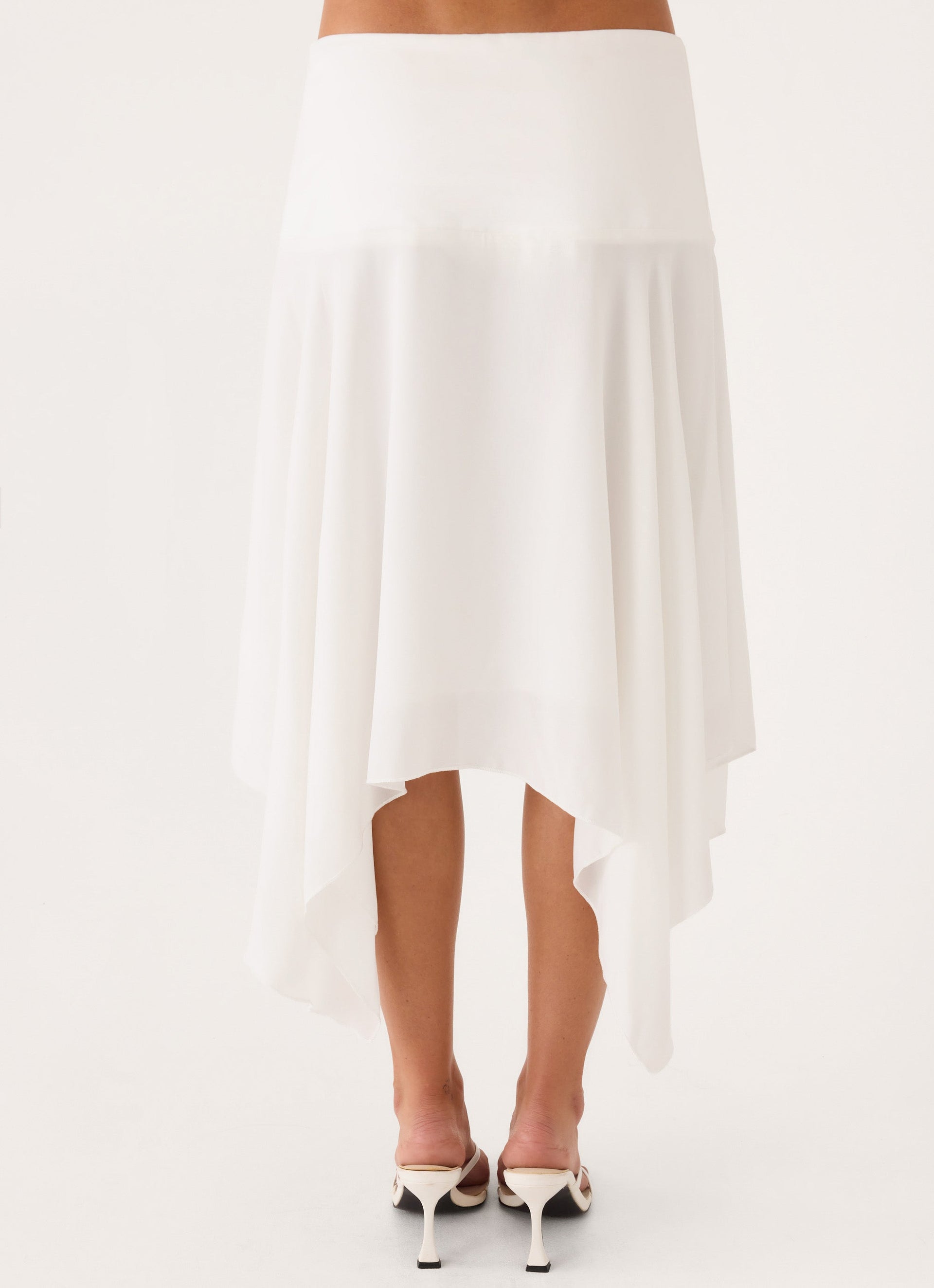 Madi Midi Skirt - White