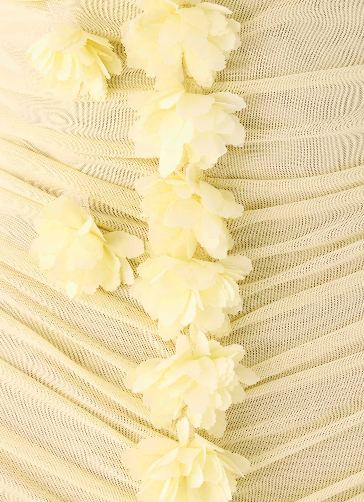 Marcia Flower Maxi Dress - Yellow