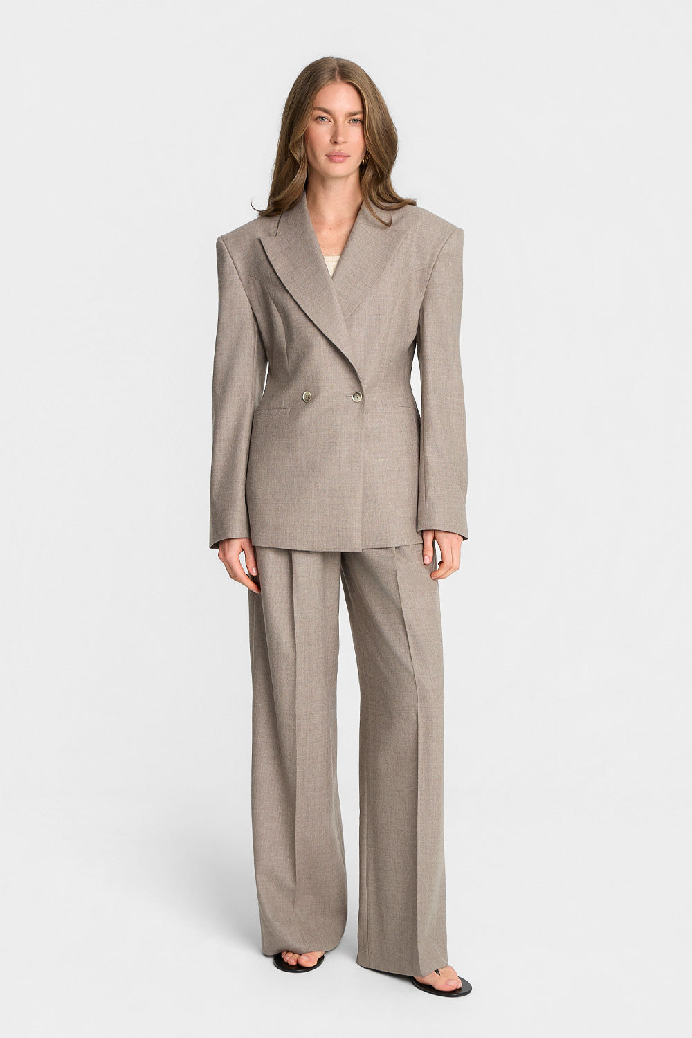 Miss Vienna Taupe Blazer