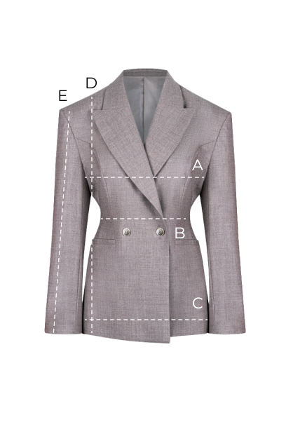 Miss Vienna Taupe Blazer