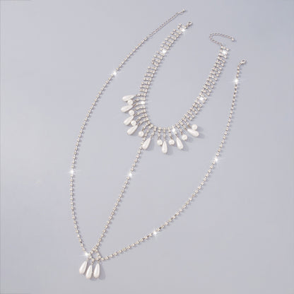 PEARL DIDAMOND BODY CHAIN