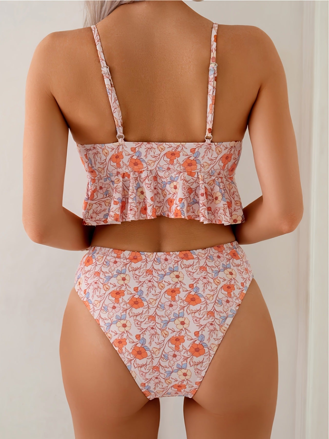 vicky floral bikini two-piece set