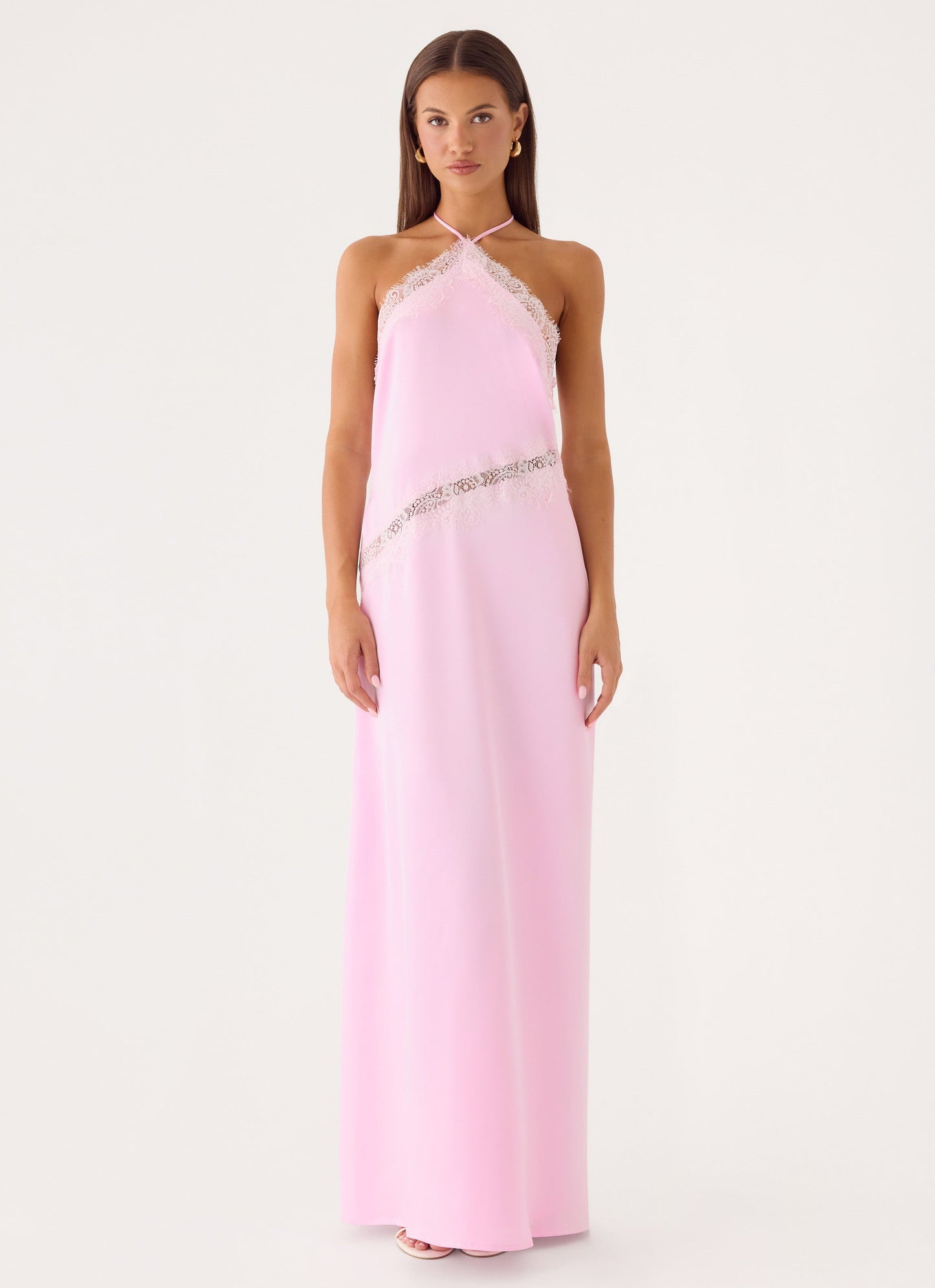 Orvian Maxi Dress - Pink