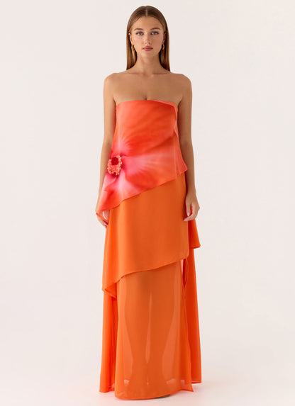 Persuasive Maxi Dress - Orange Blossom
