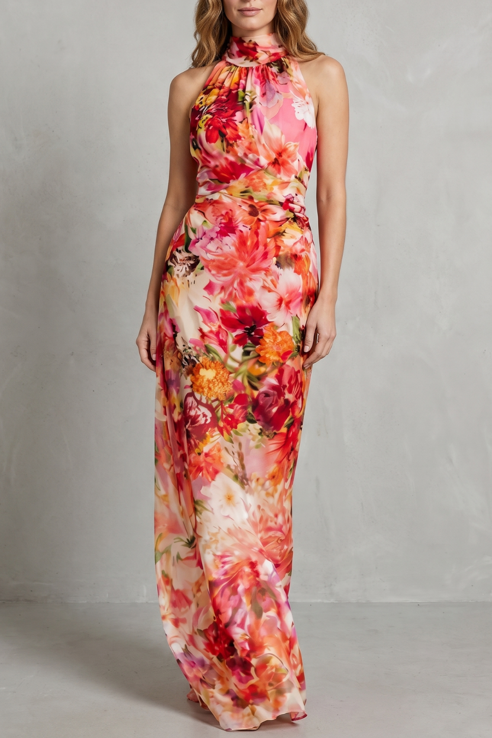 Rosavienne – Romantic floral allure – Maxi dress