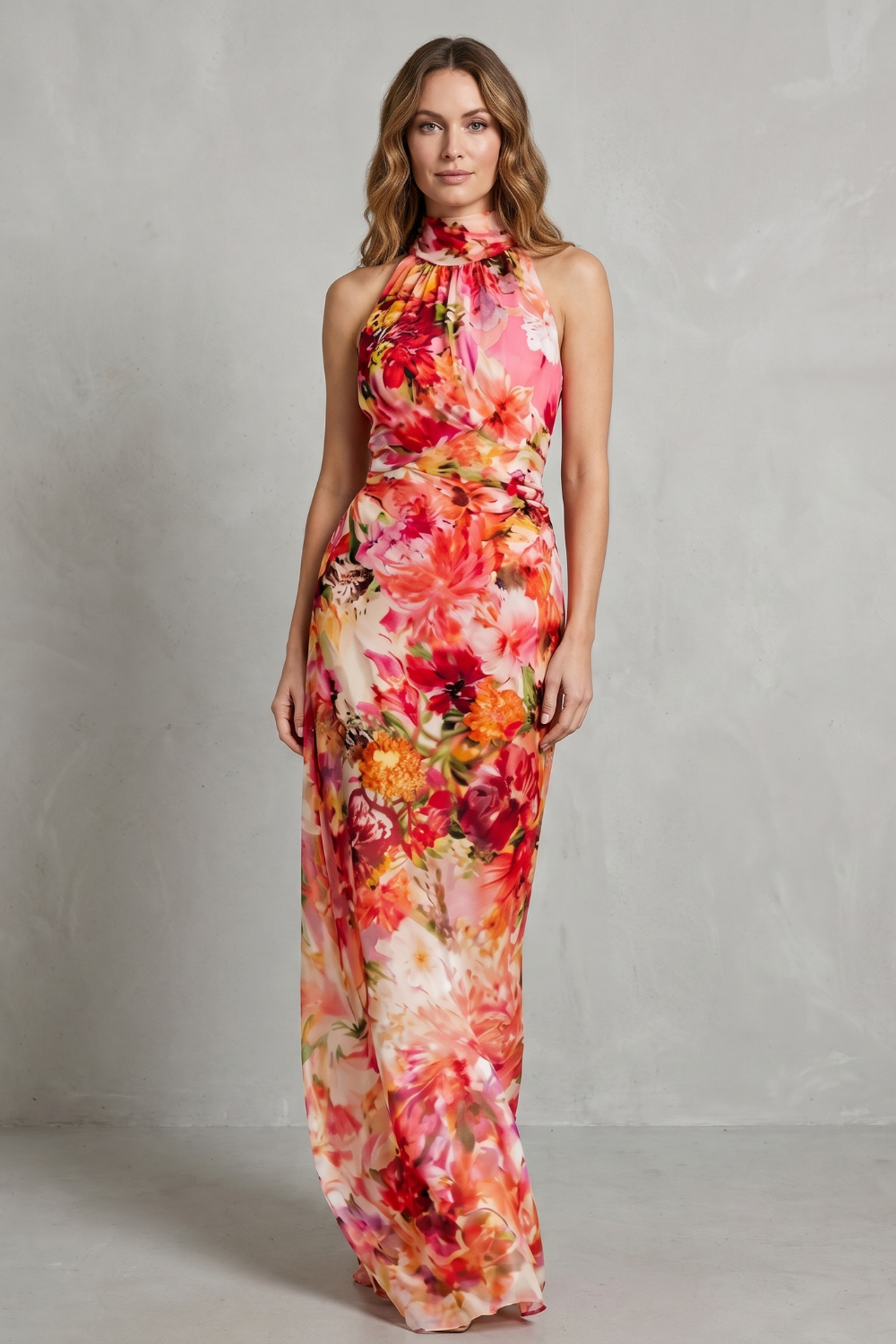 Rosavienne – Romantic floral allure – Maxi dress
