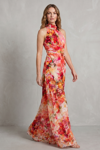 Rosavienne – Romantic floral allure – Maxi dress
