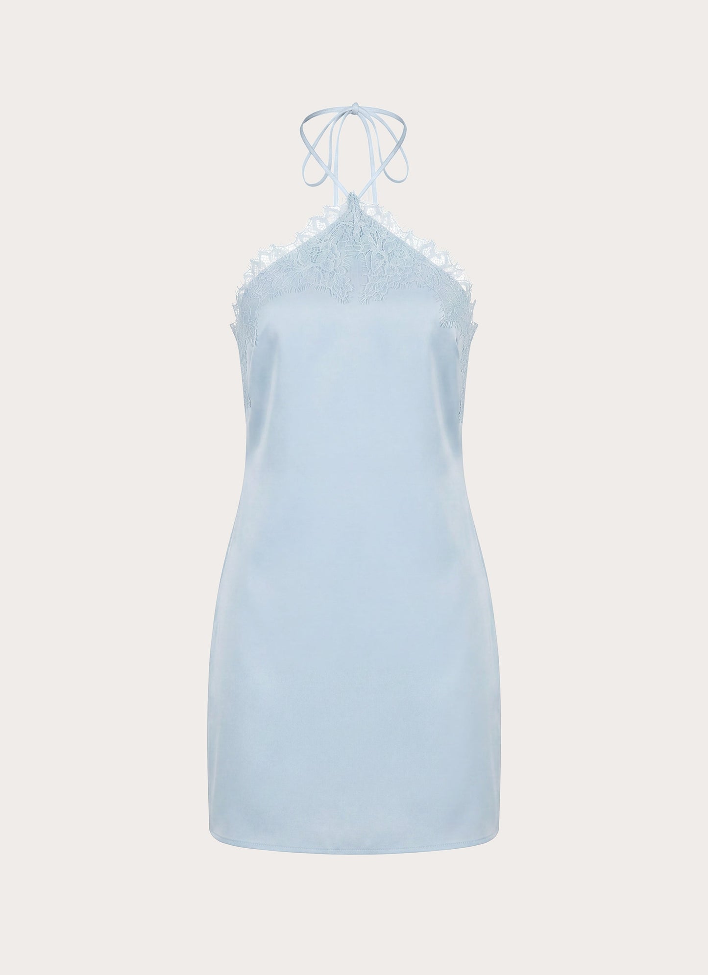 Samaria Halter Mini Dress - Mint
