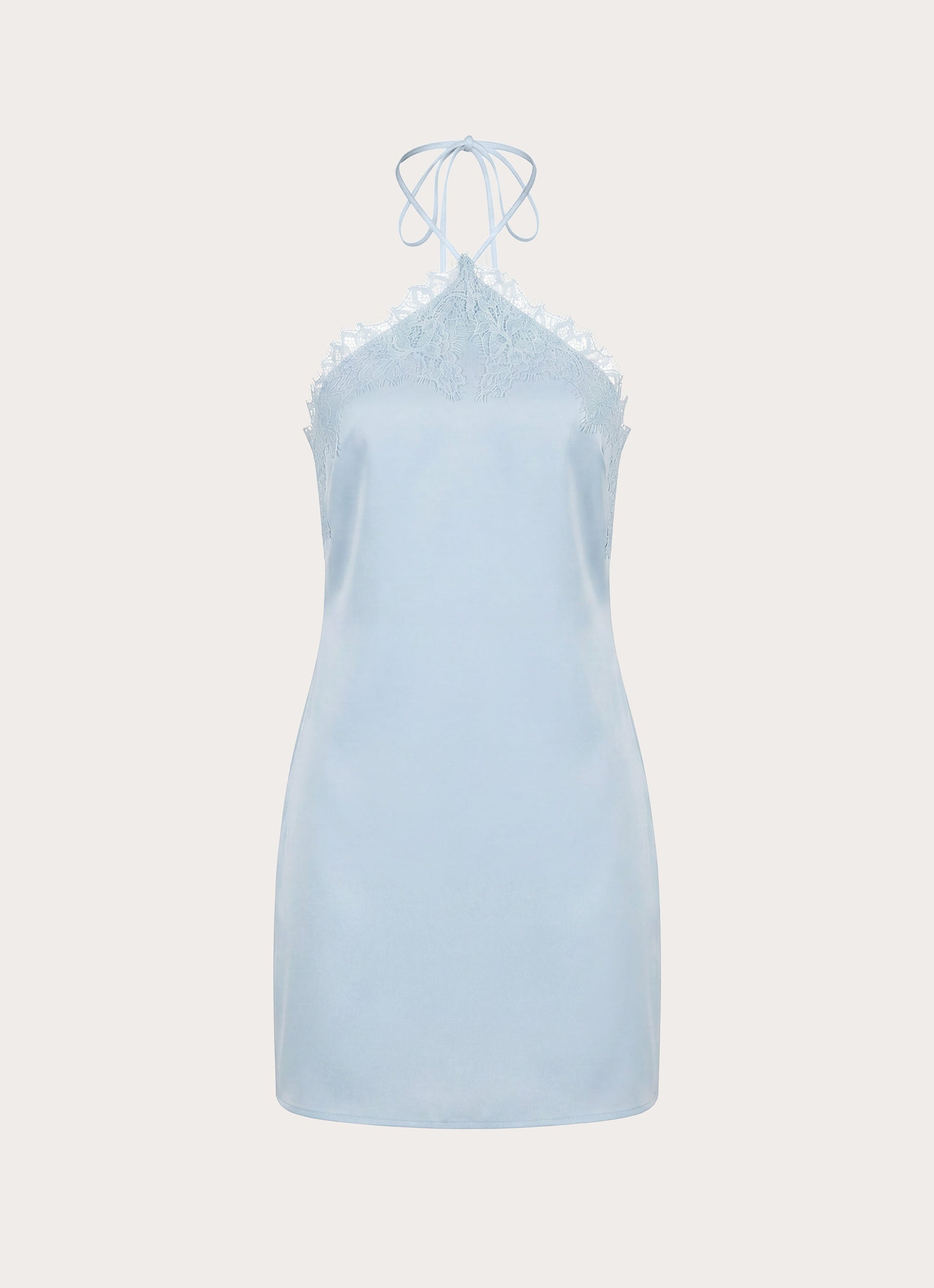 Samaria Halter Mini Dress - Mint