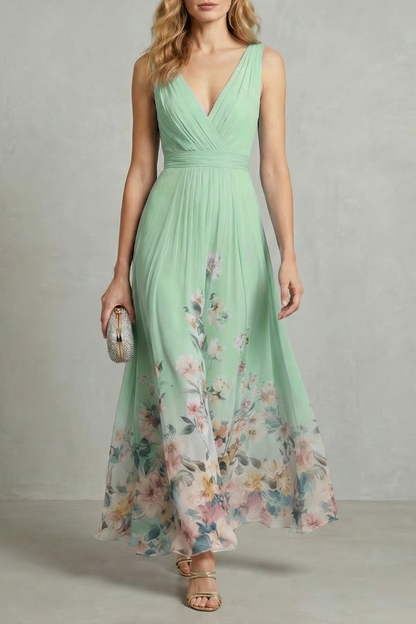 Serelisse – Romantic floral ombre – Maxi dress