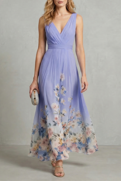 Serelisse – Romantic floral ombre – Maxi dress