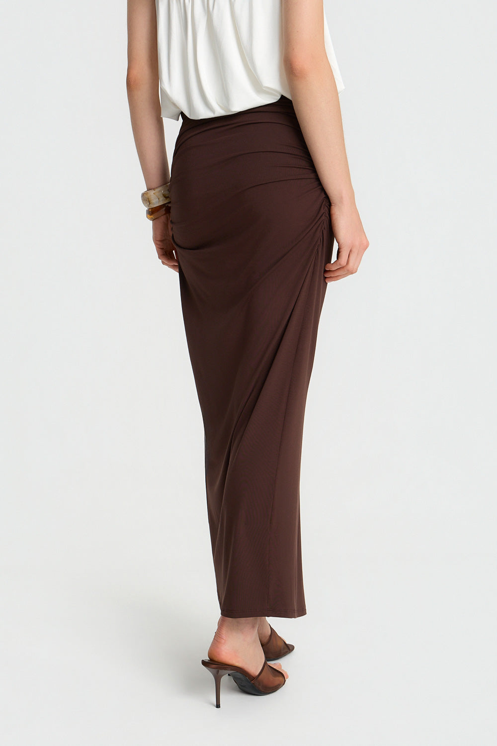 Miss Helia Chocolate Skirt