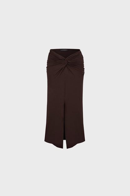 Miss Helia Chocolate Skirt