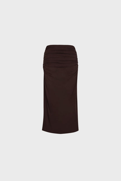 Miss Helia Chocolate Skirt