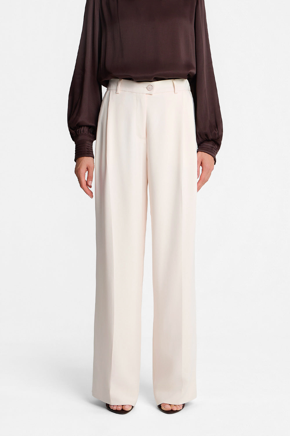 Miss Aria Creme Trousers