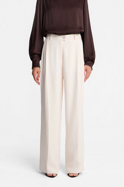 Miss Aria Creme Trousers