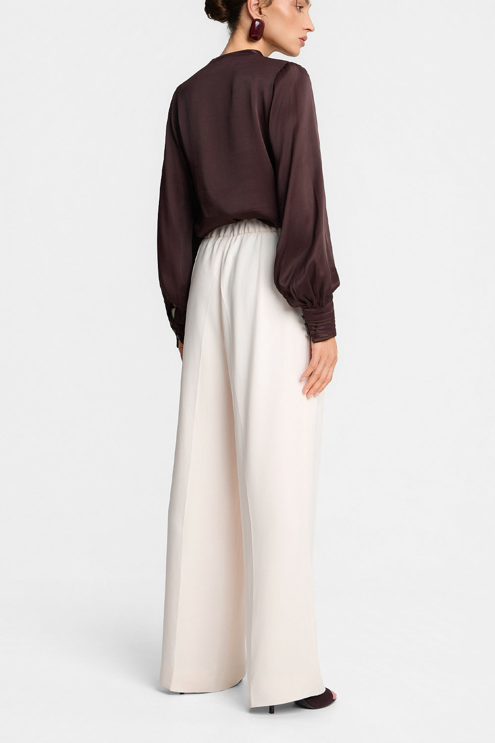 Miss Aria Creme Trousers