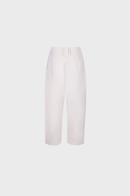 Miss Elan Creme Trousers