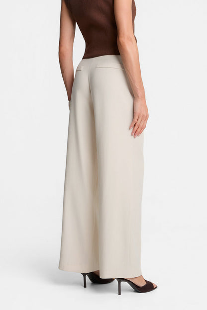Miss Etoile Cream Trousers