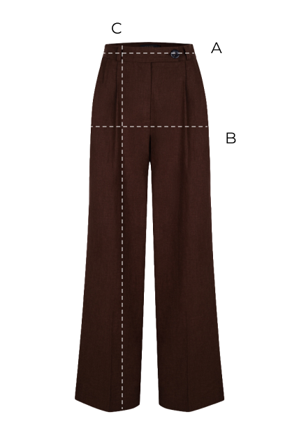 Miss Notte Chocolate Trousers