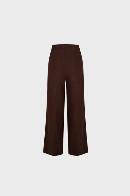 Miss Notte Chocolate Trousers