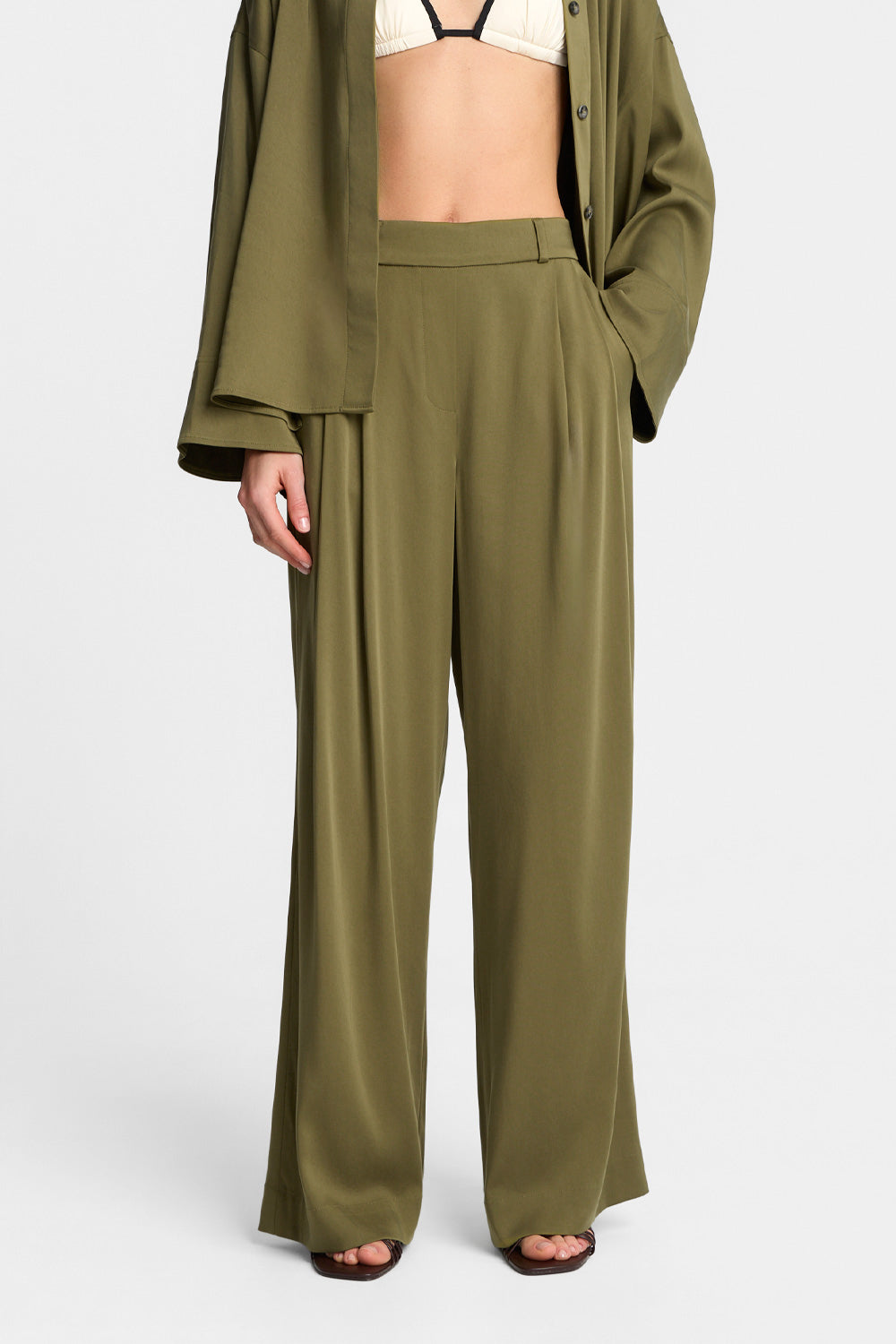 Miss Suri Olive Trousers