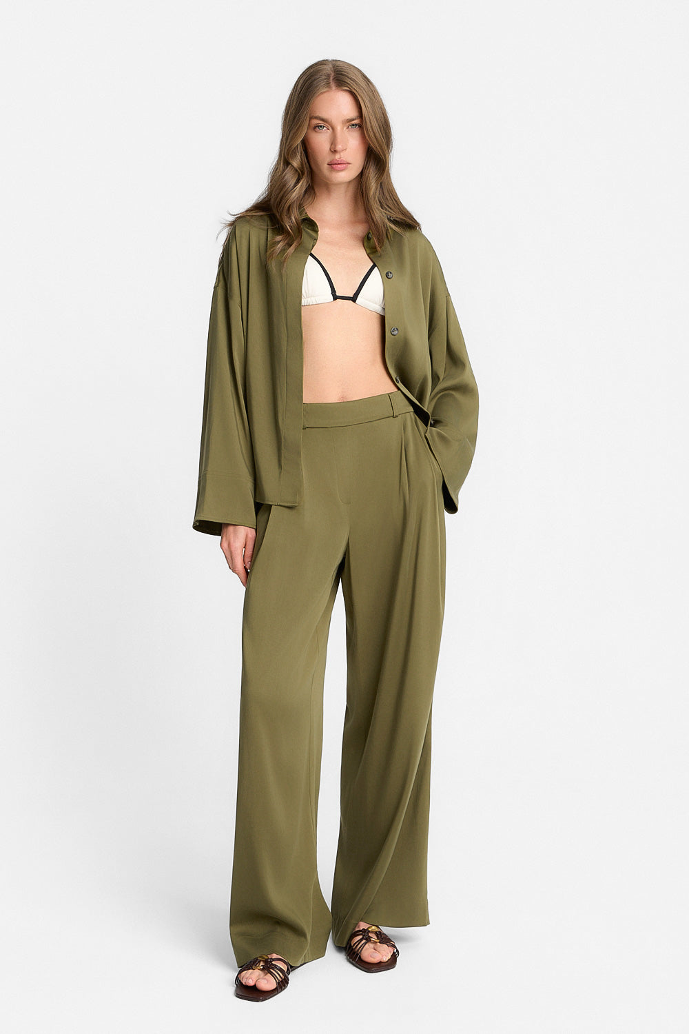 Miss Suri Olive Trousers