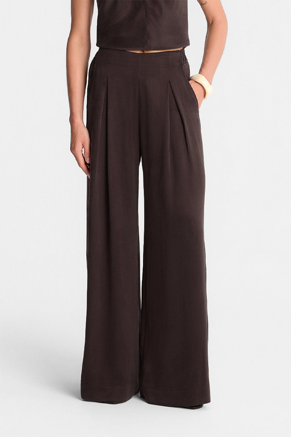 Miss Vail Chocolate Trousers