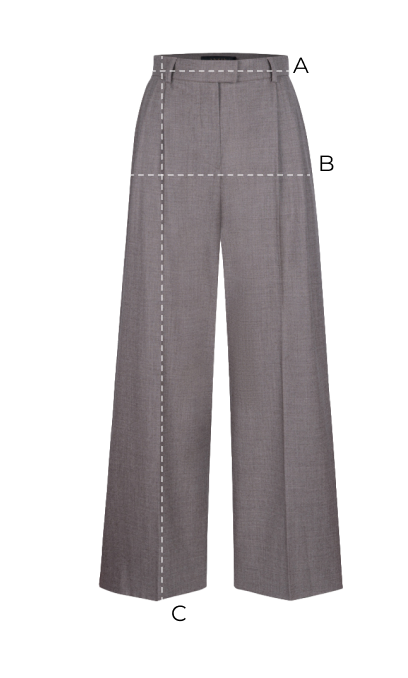 Miss Vienna Taupe Trousers
