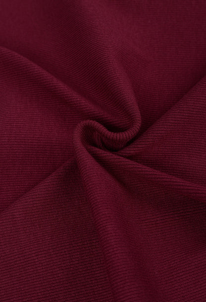 Miss Capri Burgundy Dress