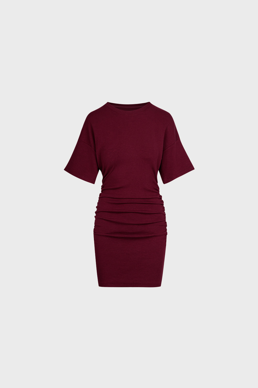 Miss Capri Burgundy Dress