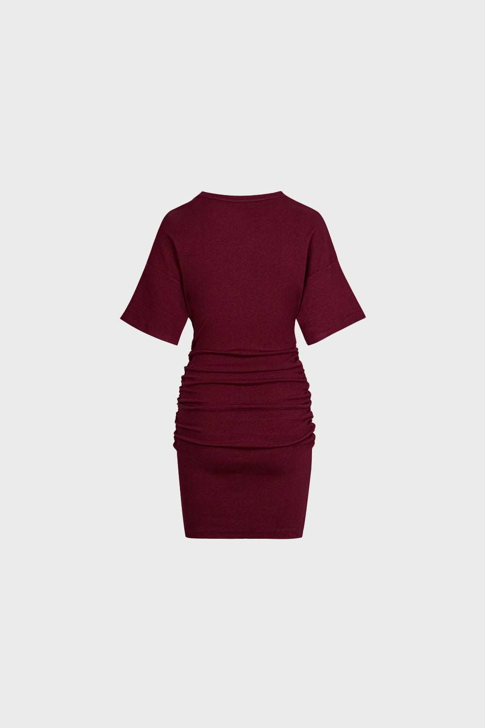 Miss Capri Burgundy Dress