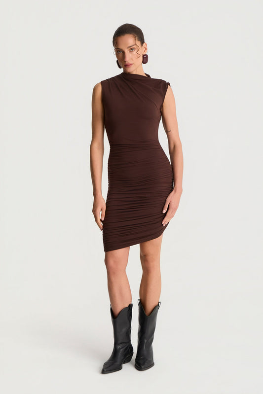 Miss Danielle Chocolate Dress