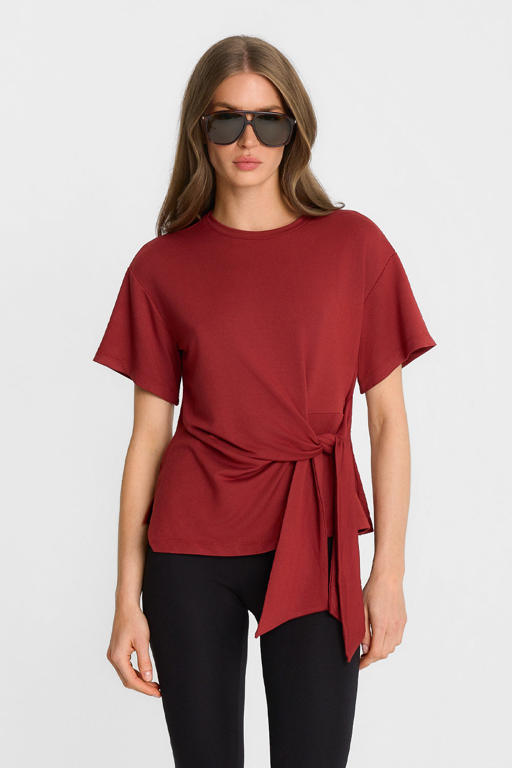 Miss Gwyneth Red Brown T-shirt