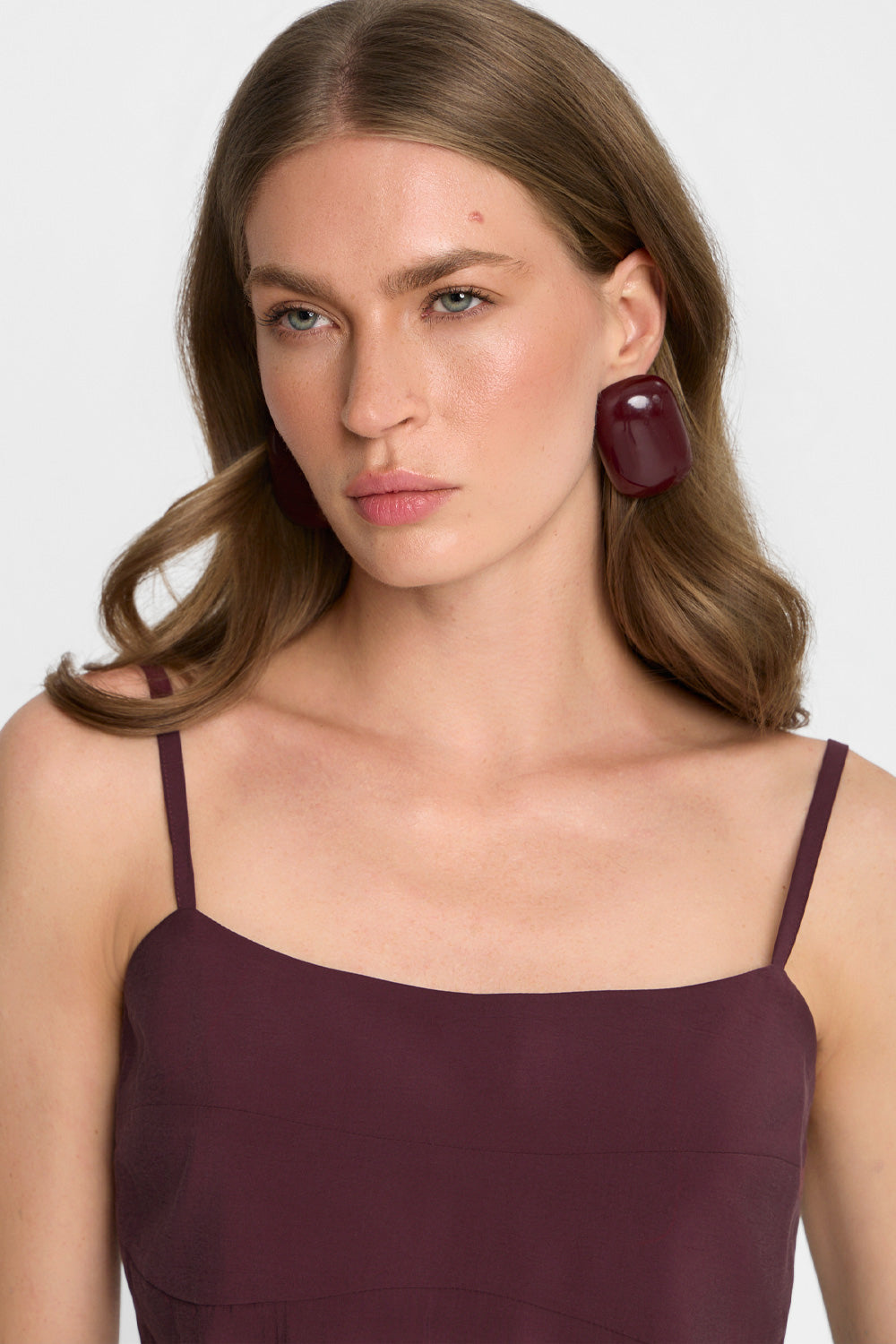 Miss Coco Burgundy Top