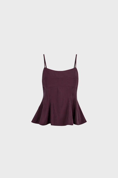 Miss Coco Burgundy Top