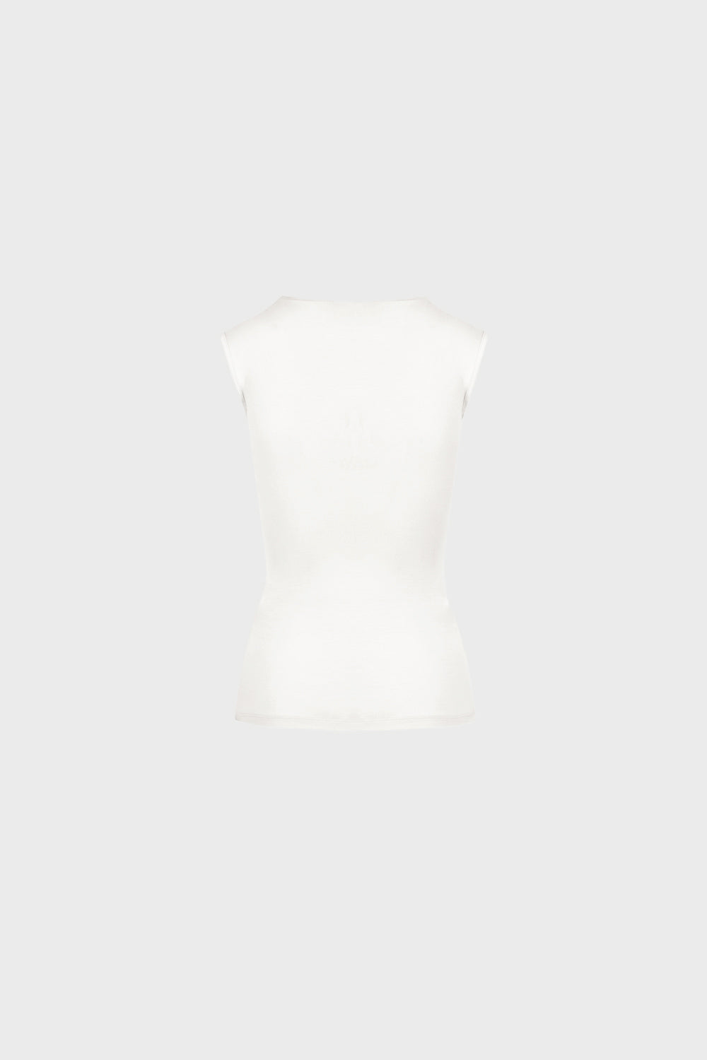 Top Miss Draped Off-White
