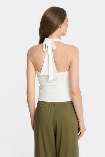 Miss Malibu Off-White Top