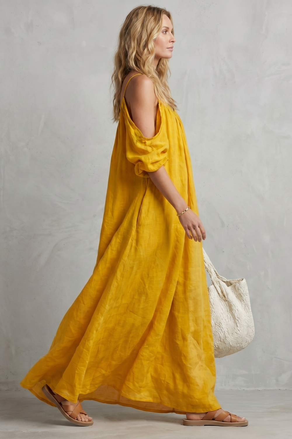 Velmira – Flowing bohemian silhouette – Maxi dress