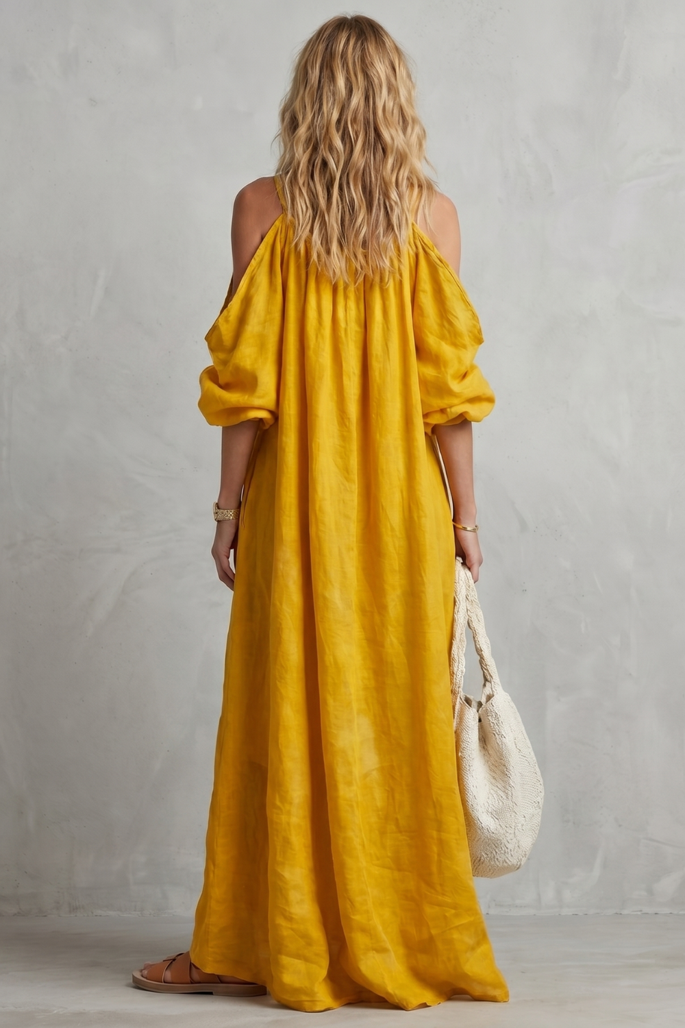 Velmira – Flowing bohemian silhouette – Maxi dress